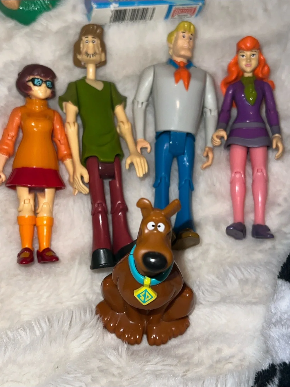Vintage Scooby Doo Toy Lot 1996 Burger King Mystery Machine Action Figures 15pc